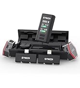 SYNCO Wireless Lavalier Microphone with Charging Case, G4 Mini Mic for iPhone/Camera/Android, 48K...