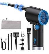 ATEngeus Compressed Air Duster, Electric Air Duster, Cordless Air Duster for Computer, Stepless S...