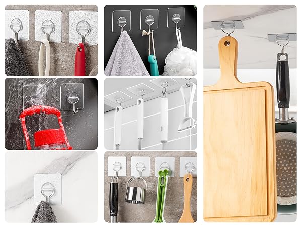 Waterproof Adhesive Hooks