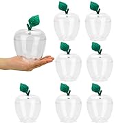 HANZE Large Apple Container, Apple Shaped Candy Toy Gift Filling Containers Jar for Party Wedding...