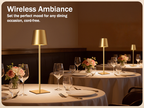 cordless table lamps rechargeable