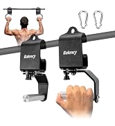 Neutral Grip Pull Up Handles, Non-Slip Pull Up Bar Attachment, 360° Adjust | Balency Adjustable P...