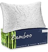 Nestl Gel-Infused Memory Foam Pillow | Shredded Memory Foam Pillow | Cooling Pillow Cover | Certi...