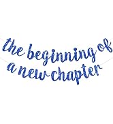 BEISHIDA The Beginning of A New Chapter Banner, Farewell party decorations,Graduation Sign 2025 B...