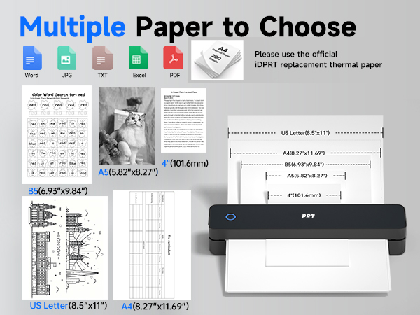 Multi-Size Printing