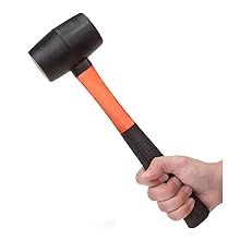16 oz rubber mallet hammer