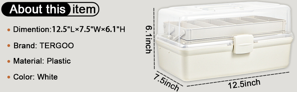 craft & art case size