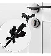 Portable Door Lock, Heavy Duty Upgraded Adjustable Lock for Home, Hotel, Airbnb and Dorm, Additio...