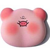 LJYZMD Cute Pig Wrist Rest Support for Mouse & Keyboard Set.17.3".Pink | Circle Curved Ergonomic ...
