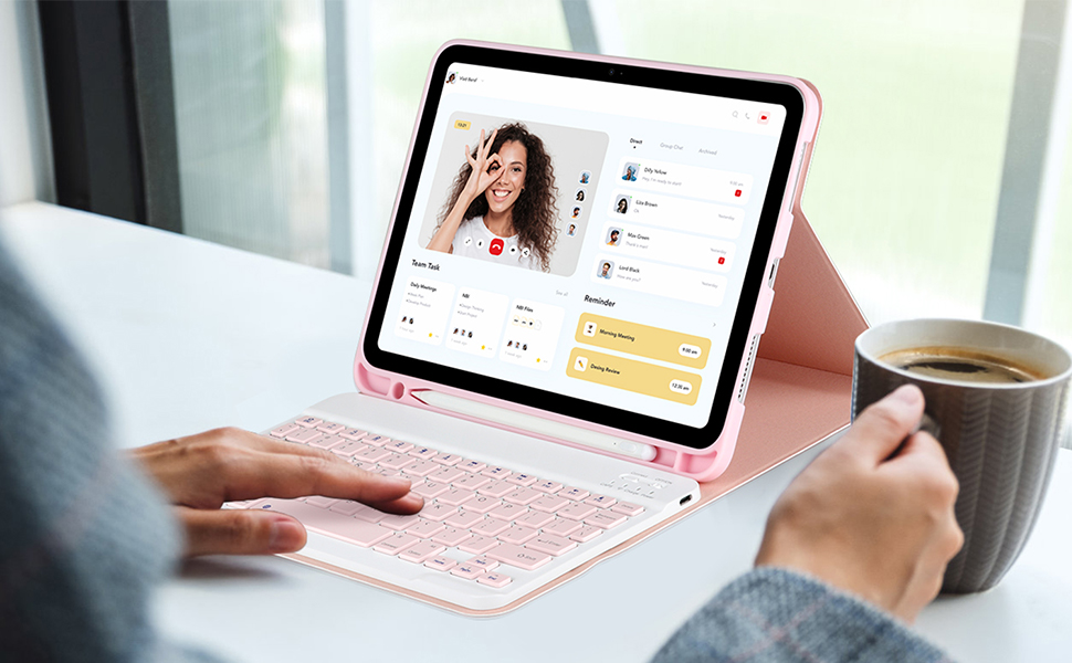 keyboard Case for iPad 9/8/7th generation 2019/2018/2017