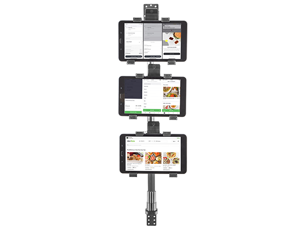 triple tablet wall mount