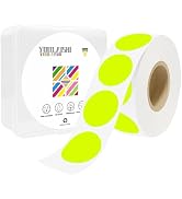 YOULAISHI 1 Inch Circle Dot Stickers 1000 PCS Color Coding Thermal Labels Dots Writable Printable...