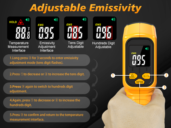 infrared thermometer gun for cooking,ir thermometer
