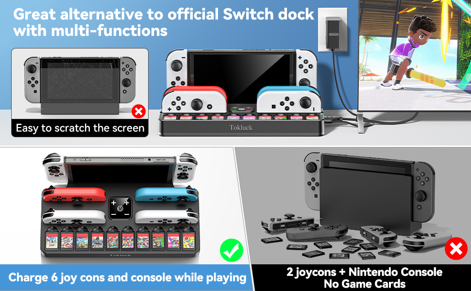 switch docking station for tv