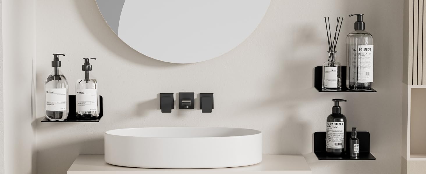 Mini Floating shelves for the bathroom