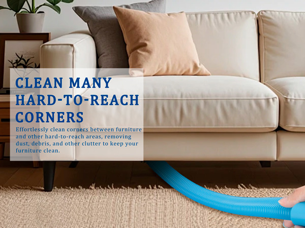 Dryer Vent Cleaner Kit with Dryer Vacuum Hose Attachment