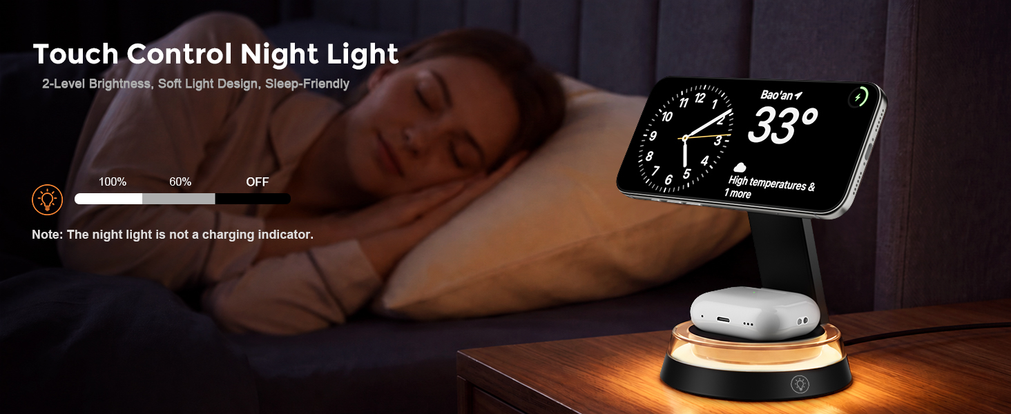 nightstand charging station