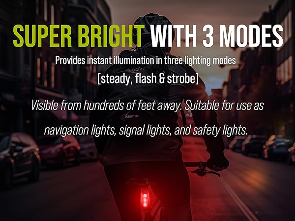 safety lights for walkers runners at night dark dog walk stroller wheelchair kayak running road