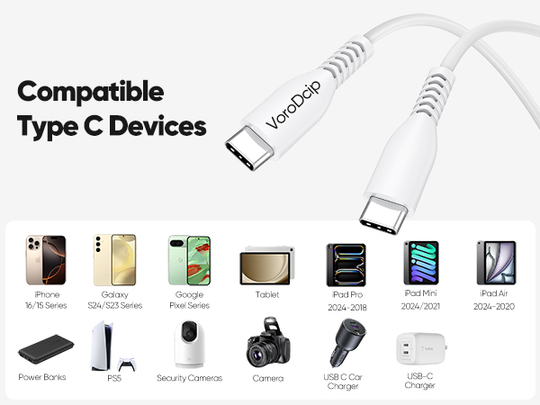 extra long usbc charging cable