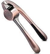 Premium Garlic Press, Professional Garlic Mincer, Easy to Squeeze and Clean, Rust Proof & Dishwas...