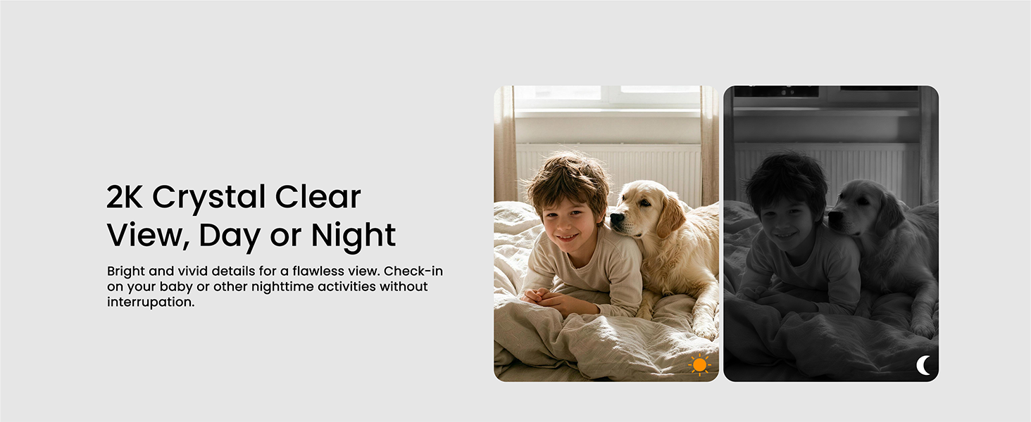 youkey 2K QHD Indoor Security Camera
