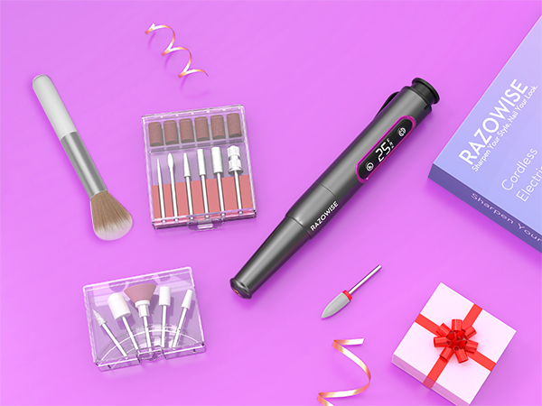lima eléctrica para uñas drill de uñas wireless nail drill nail art supplies kit