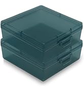 Bathroom Soap Dishes, Square Travel Soap Container with Lid, Portable Bar Soap Holder for Shower ...
