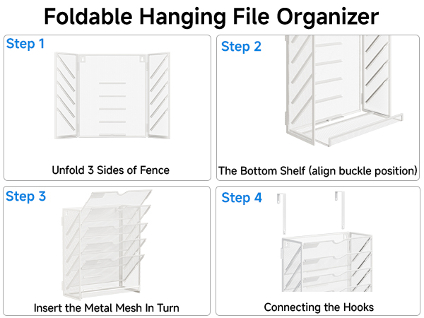 Foldable Hanging File Organizer