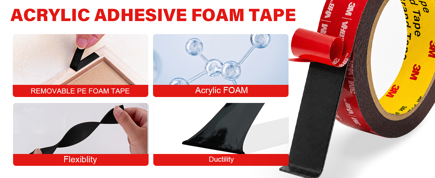 double sided tape heavy duty