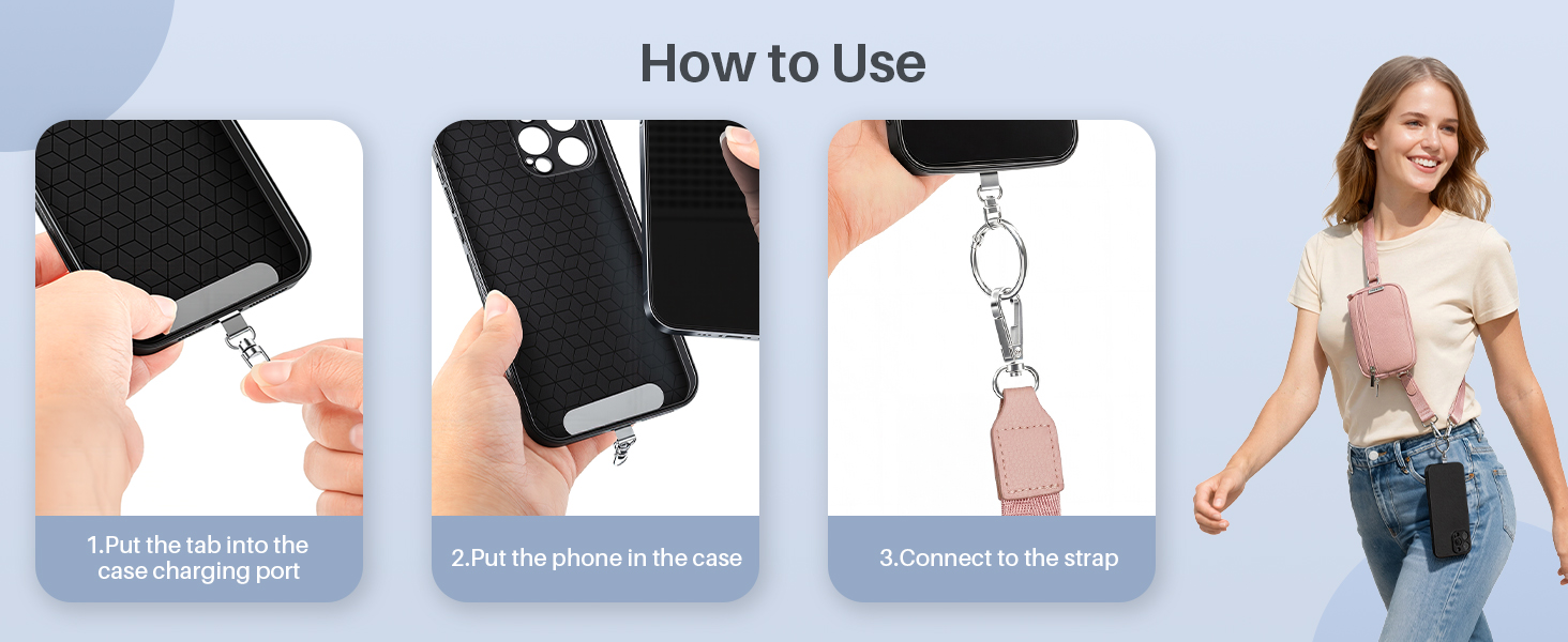 phone strap crossbody
