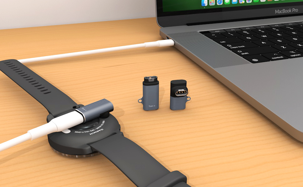 USB C to Garmin Watch Charger
