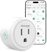 GHome Smart Plug,WiFi Smart Plugs Compatible with Alexa and Google Home,Smart WiFi Outlet with Re...