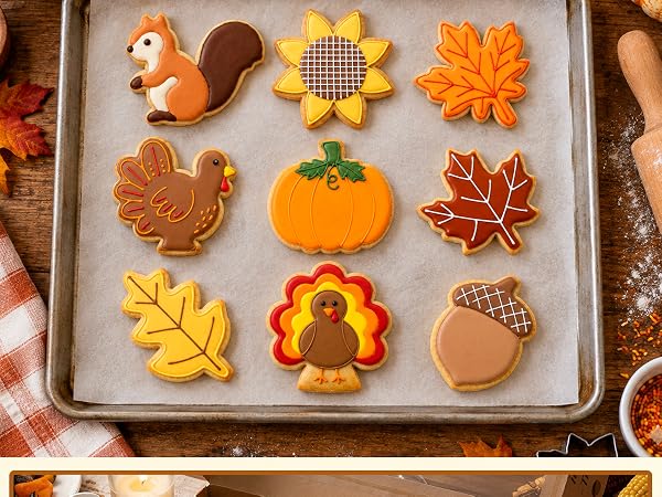 Thanksgiving Cookie Cutters
