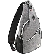 MOSISO Sling Backpack, Multipurpose Crossbody Shoulder Bag Travel Hiking Daypack