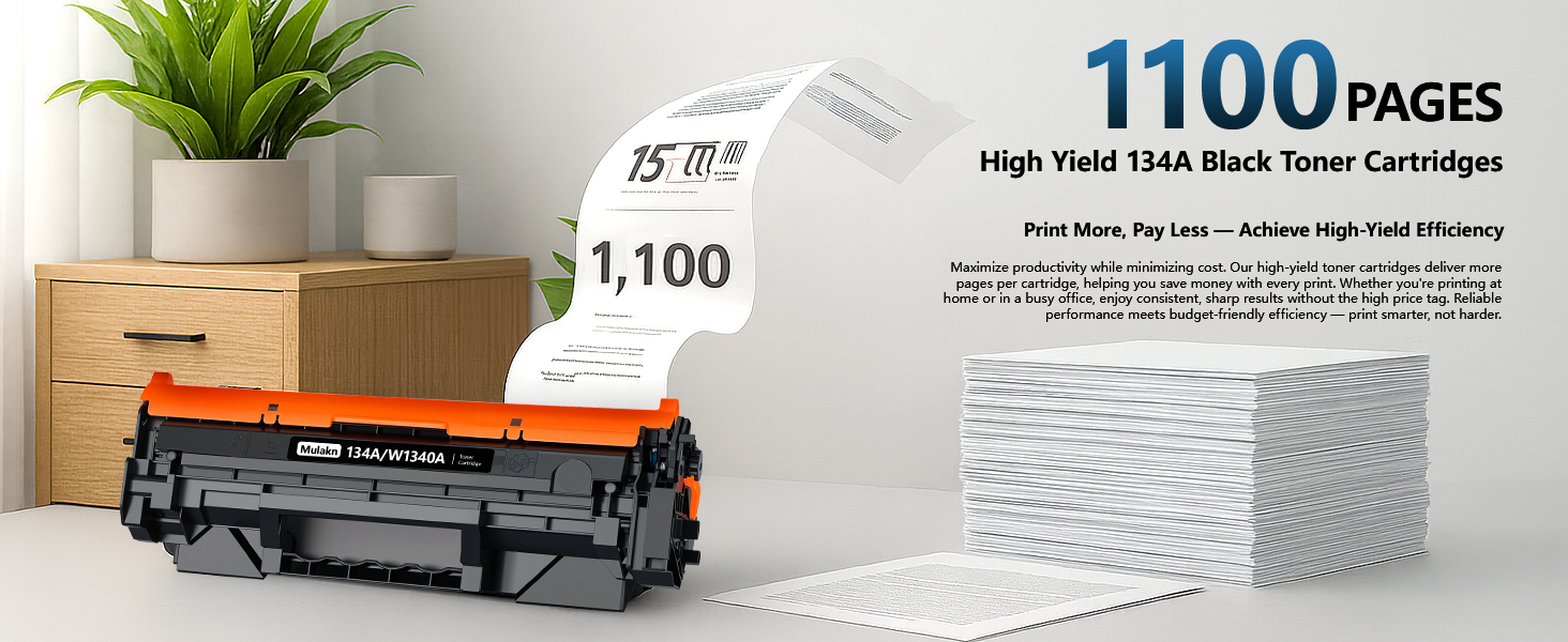 HP 134A Black Toner Cartridges