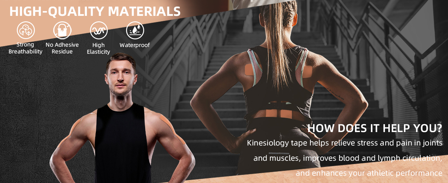 kinesiology tape for knees
