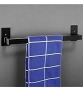 Vanloory Bathroom Towel Bar Self Adhesive, No Drilling Towel Rack Easy to Install, Hand Towel Hol...