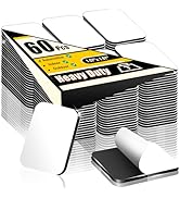 PHIXBEAR 60 Pcs Strong Double Sided Adhesive Pads, Heavy Duty Square Sticky Mounting Foam Tape fo...