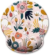 Atufsuat Ergonomic Mouse Pad with Wrist Support, Floral Memory Foam Wrist Rest Mouse Pads, Cute C...