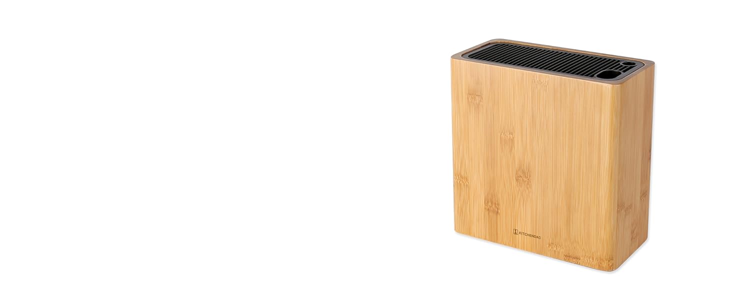 Bamboo Knife Block