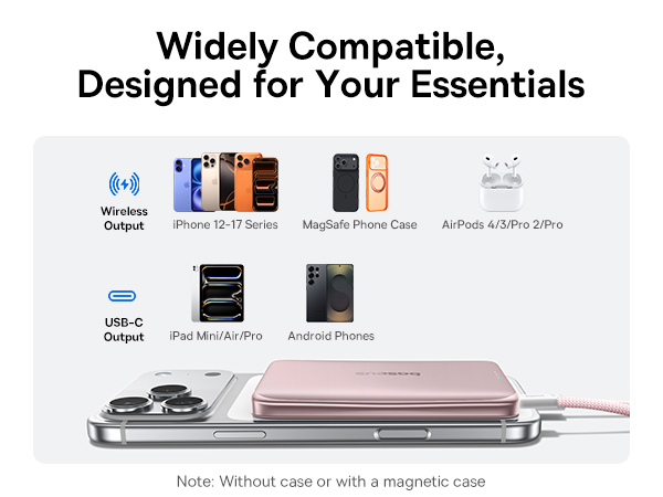 magnetic power bank iphone 14 usb c power bank travel charger portable battery charger