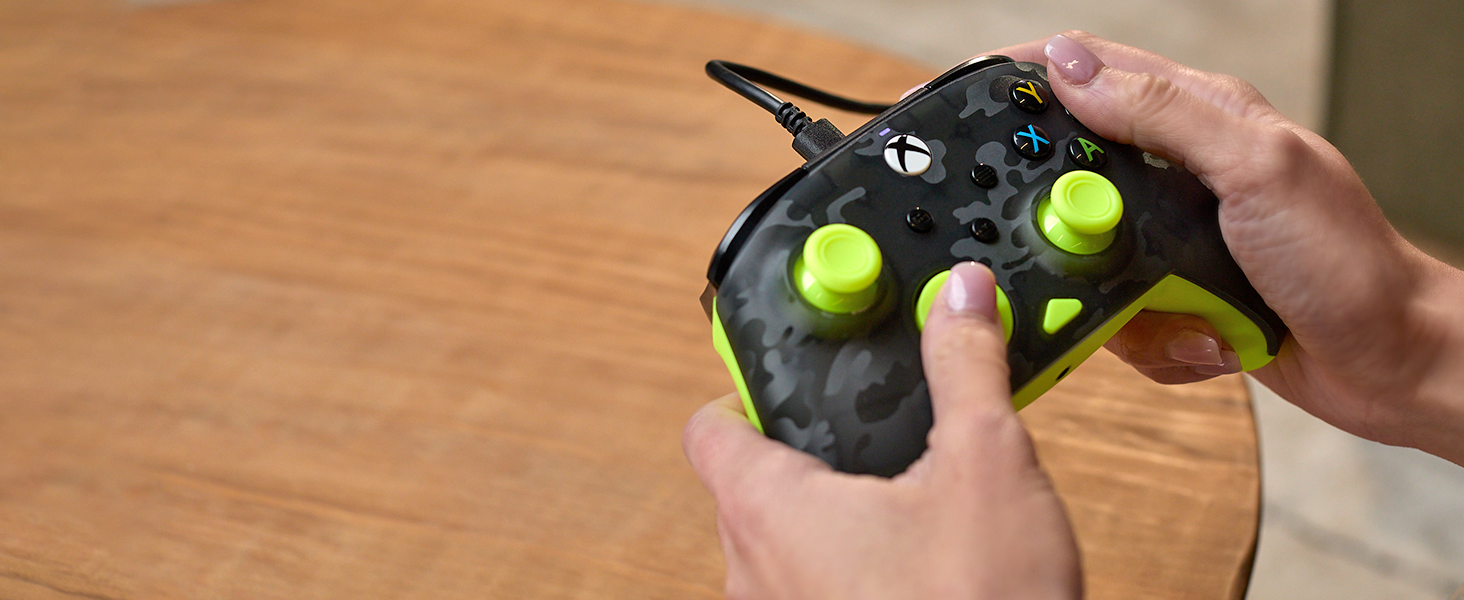XB Rematch Core - Ghost Black Camo/Yellow