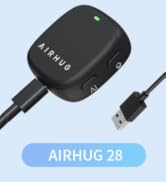 AIRHUG Conference USB Microphone No Speaker, Desktop Computer Mic, Noise Canceling, Mute Button &...