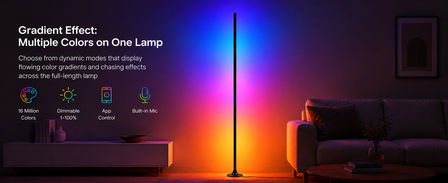 Corner Floor Lamp