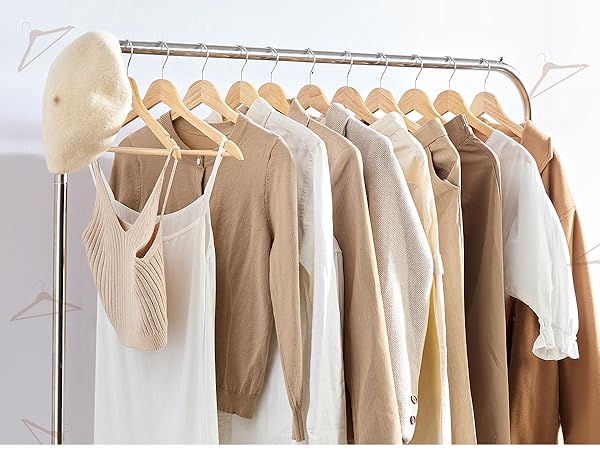 wooden hangers