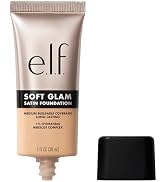 e.l.f. Soft Glam Satin Foundation, Medium Coverage, 21 Light Neutral | Satin Finish, Long-Lasting...