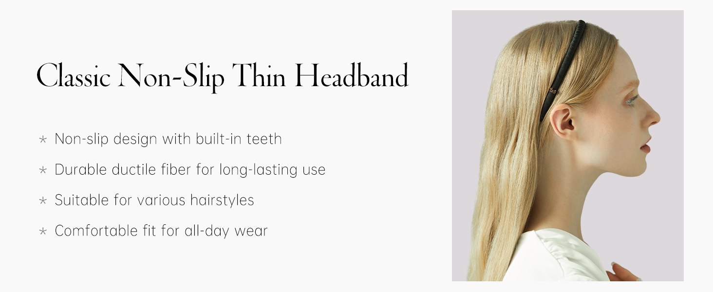 hair bands for thin hair