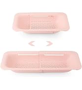 Collapsible Colander Kitchen Extendable Strainer Fruits Vegetables Noodle Pasta Food Drain Basket...