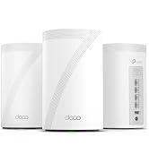 TP-Link Deco 7 Pro BE63 Tri-Band WiFi 7 BE10000 Whole Home Mesh System - 6-Stream 10 Gbps, 4x2.5G...