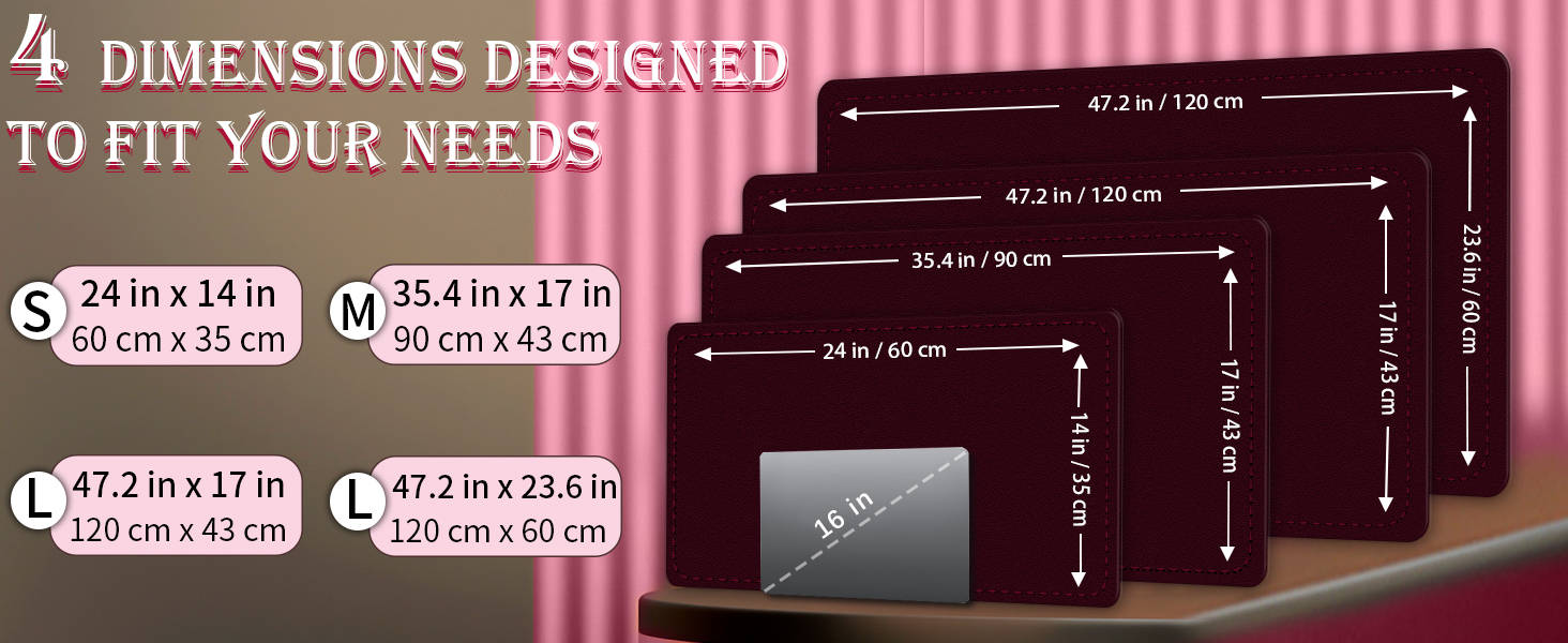 computer desk mat